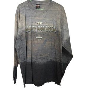 NWT Vintage Deadstock Harley Davidson Tomahawk Wisconsin Long Sleeve Tee Shirt